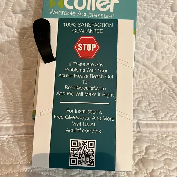 Aculief Wearable Acupressure‎ device, new in package - Picture 3 of 5
